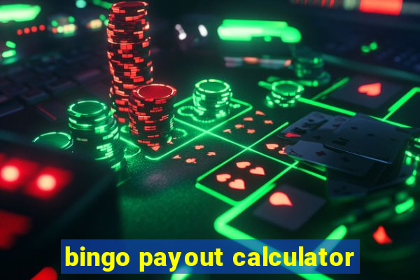 bingo payout calculator